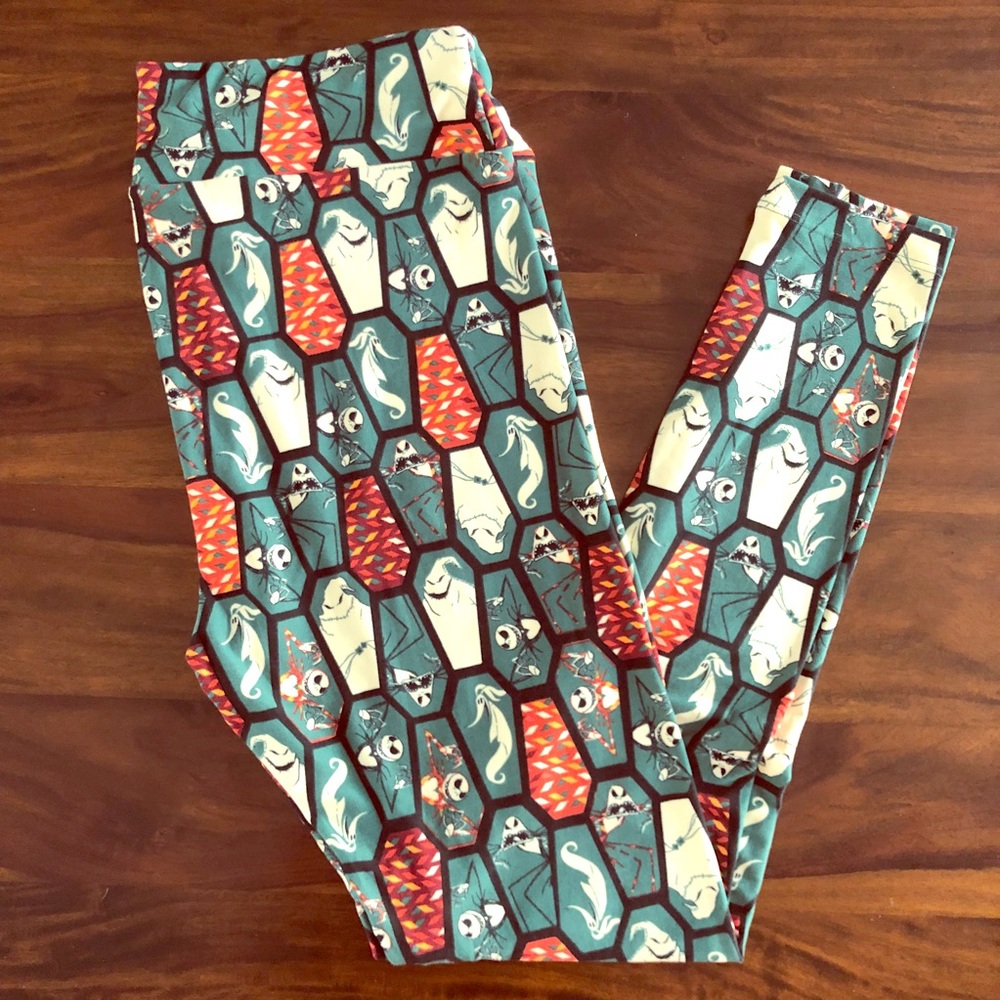TC LuLaRoe Disney NBC Leggings NWT